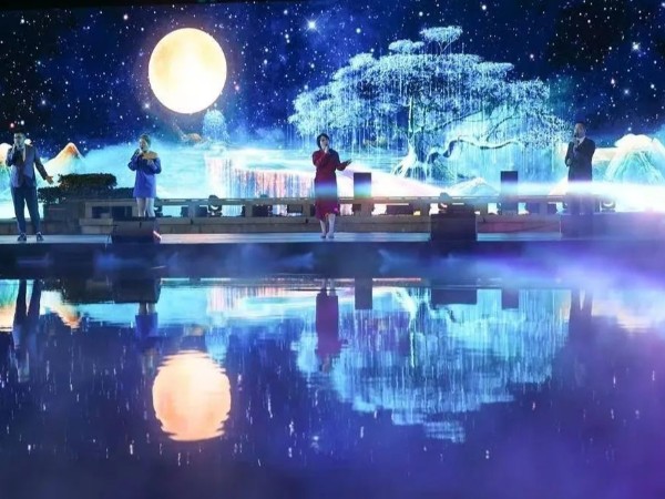 中秋文藝晚會(huì)舞美燈光舞臺(tái)租賃